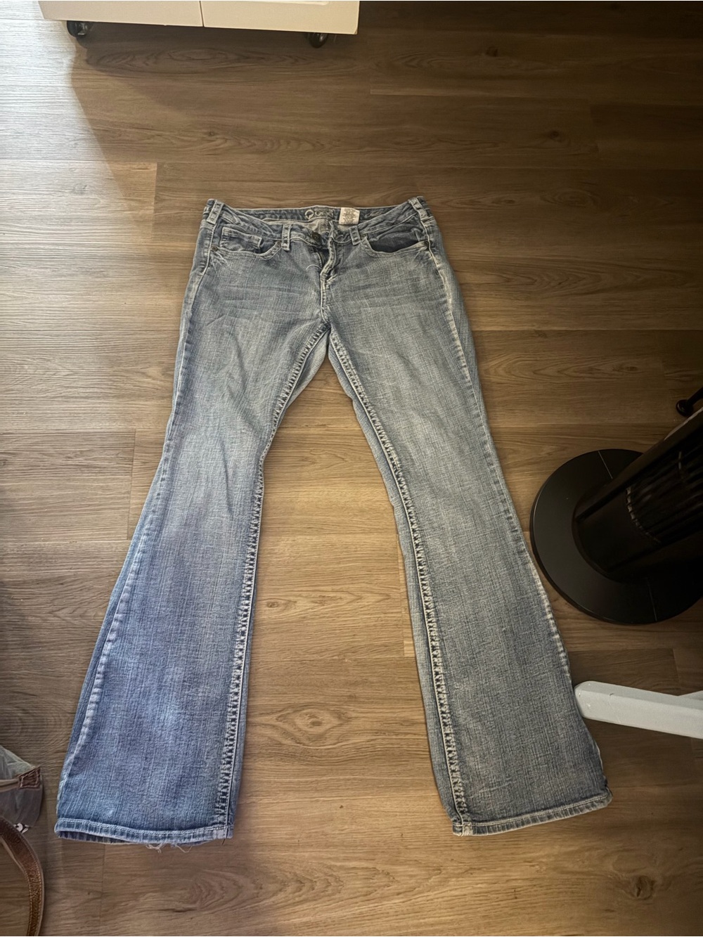 Warehouse Women's Light Blue Boot Cut Jeans